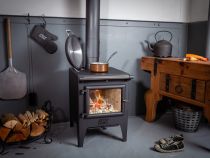 Cuisinière à bois Esse Warmheart 5kW peint Anthracite