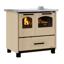 Cuisinière à bois Family 4,5 7.5kW Caramello - LA NORDICA Réf. 7014004
