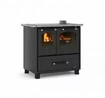 Cuisini&egrave;re &agrave; bois Family 4,5 Noir anthracite - LA NORDICA R&eacute;f. 7014001