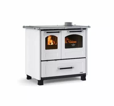 Cuisini�re � bois Family 4,5 Noir blanc - LA NORDICA R�f. 7014003