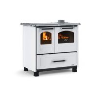 Cuisinière à bois Family 4,5 Noir blanc - LA NORDICA Réf. 7014003