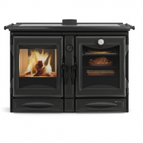 Cuisinière à bois La Nordica Alaska 7016050 12kW Noir