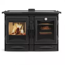 Cuisini&egrave;re &agrave; bois La Nordica Alaska 7016050 12kW Noir