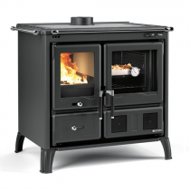 Cuisinière à bois La Nordica Gardenia 5.0 7015460 9.5kW Noir