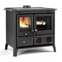 Cuisini&egrave;re &agrave; bois La Nordica Gardenia 5.0 7015460 9.5kW Noir