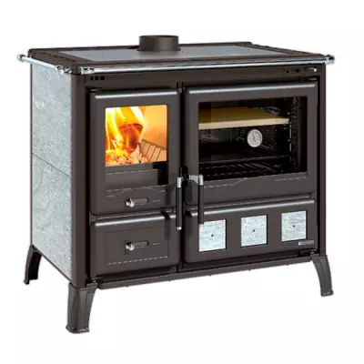 Cuisini�re � bois La Nordica Gardenia XXL 3007210 10.5kW Pierre naturelle