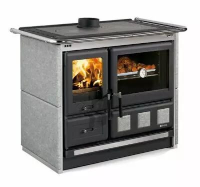 Cuisini�re � bois La Nordica Rosa XXL 5.0 7015336 11kW Petra Pierre naturelle