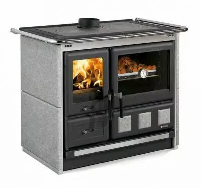 Cuisini�re � bois La Nordica Rosa XXL 5.0 7015336 11kW Petra Pierre naturelle