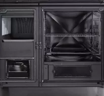 Cuisini&egrave;re &agrave; bois Milly 8.7kW Bordeaux - LA NORDICA R&eacute;f. 7018000