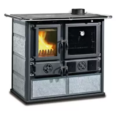 Cuisini�re � bois ROSA 5.0 8.8kW Pierre naturelle - LA NORDICA R�f. 7015210