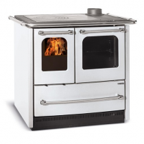 Cuisinière à bois Sovrana Easy Evo 2.0 7.5kW Blanc - LA NORDICA Réf. 7014523