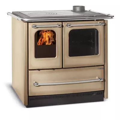 Cuisini�re � bois Sovrana Easy Evo 2.0 7.5kW Capuccino - LA NORDICA R�f. 7014522