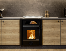Cuisinière à bois Thermorossi Aurora 60 7.9kW Noir