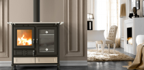 Cuisinière à bois Thermorossi Margherita Evo 12.1kW Beige