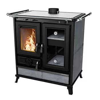 Cuisini�re � bois Thermorossi Melissa Evo Stone 8.2kW 