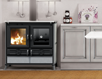 Cuisinière à bois Thermorossi Violetta Evo 8.2kW pierre Ollaire