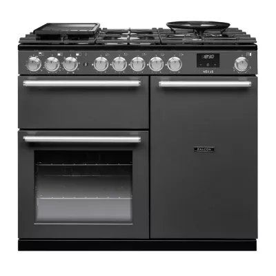 Cuisini�re mixte 100cm Falcon Nexus Ardoise Chrom� NEX100DFPSLT/CM-E1 3 fours �lectriques / 5 foyers gaz