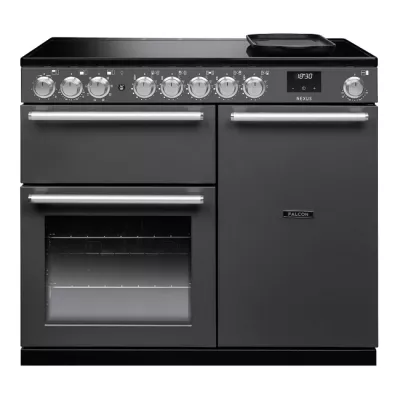 Cuisini�re mixte 100cm Falcon Nexus Ardoise Chrom� NEX100EIPSLT/CM-E1 3 fours �lectriques / 5 foyers induction 