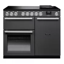 Cuisini&egrave;re mixte 100cm Falcon Nexus Ardoise Chrom&eacute; NEX100EIPSLT/CM-E1 3 fours &eacute;lectriques / 5 foyers induction 