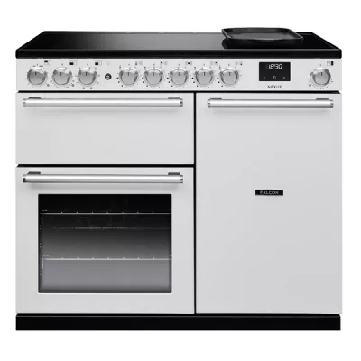 Cuisini�re mixte 100cm Falcon Nexus Blanc Chrom� NEX100EIPWHT/CM-E1 3 fours �lectriques / 5 foyers induction 