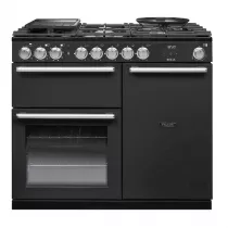 Cuisini&egrave;re mixte 100cm Falcon Nexus Charbon Chrom&eacute; NEX100DFPCBL/CM-E1 3 fours &eacute;lectriques / 5 foyers gaz