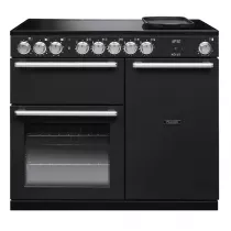 Cuisini&egrave;re mixte 100cm Falcon Nexus Charbon Chrom&eacute; NEX100EIPCBL/CM-E1 3 fours &eacute;lectriques / 5 foyers induction 