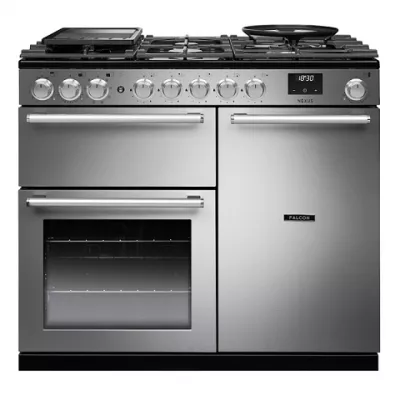 Cuisini�re mixte 100cm Falcon Nexus Inox Chrom� NEX100DFSTST/CM-E1 3 fours �lectriques / 5 foyers gaz