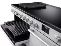 Cuisini&egrave;re mixte 100cm Falcon Nexus Inox Chrom&eacute; NEX100EISTST/CM-E1 3 fours &eacute;lectriques / 5 foyers induction 