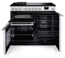 Cuisini&egrave;re mixte 100cm Falcon Nexus Inox Chrom&eacute; NEX100EISTST/CM-E1 3 fours &eacute;lectriques / 5 foyers induction 
