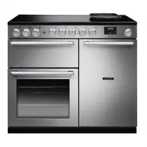 Cuisini&egrave;re mixte 100cm Falcon Nexus Inox Chrom&eacute; NEX100EISTST/CM-E1 3 fours &eacute;lectriques / 5 foyers induction 