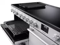Cuisini&egrave;re mixte 100cm Falcon Nexus Inox Chrom&eacute; NEX100EISTST/CM-E1 3 fours &eacute;lectriques / 5 foyers induction 
