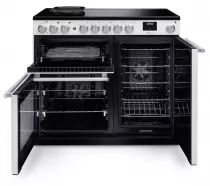 Cuisini&egrave;re mixte 100cm Falcon Nexus Inox Chrom&eacute; NEX100EISTST/CM-E1 3 fours &eacute;lectriques / 5 foyers induction 