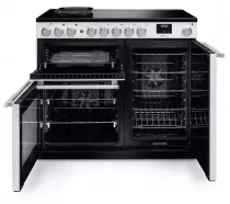 Cuisini&egrave;re mixte 100cm Falcon Nexus Inox Chrom&eacute; NEX100EISTST/CM-E1 3 fours &eacute;lectriques / 5 foyers induction 