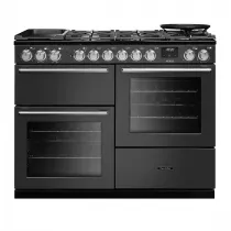 Cuisini&egrave;re mixte 110cm Falcon Nexus Ardoise Chrom&eacute; NEXO110DFPSLT/CM-E1 3 fours &eacute;lectriques / 5 foyers gaz + 2 vitroc&eacute;ramique