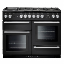 Cuisinière mixte 110cm Falcon Nexus Charbon Chromé NEX110DFCB/C-EU 3 fours électriques / 5 foyers gaz + 2 vitrocéramique