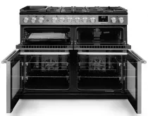 Cuisini&egrave;re mixte 110cm Falcon Nexus Inox Chrom&eacute; NEXB110DFSTST/CM-E1 3 fours &eacute;lectriques / 5 foyers gaz + 2 vitroc&eacute;ramique