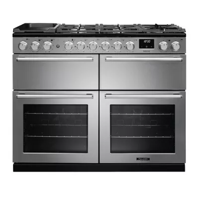 Cuisini�re mixte 110cm Falcon Nexus Inox Chrom� NEXB110DFSTST/CM-E1 3 fours �lectriques / 5 foyers gaz + 2 vitroc�ramique