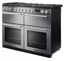 Cuisini&egrave;re mixte 110cm Falcon Nexus Inox Chrom&eacute; NEXB110DFSTST/CM-E1 3 fours &eacute;lectriques / 5 foyers gaz + 2 vitroc&eacute;ramique