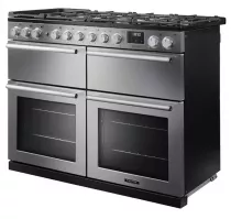 Cuisini&egrave;re mixte 110cm Falcon Nexus Inox Chrom&eacute; NEXB110DFSTST/CM-E1 3 fours &eacute;lectriques / 5 foyers gaz + 2 vitroc&eacute;ramique