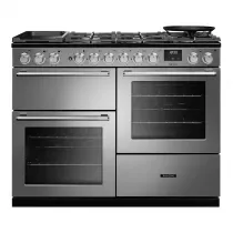 Cuisini&egrave;re mixte 110cm Falcon Nexus Inox Chrom&eacute; NEXO110DFSTST/CM-E1 3 fours &eacute;lectriques / 5 foyers gaz + 2 vitroc&eacute;ramique