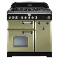 Cuisinière mixte 90cm Falcon Classic FX Ardoise Laiton CLAS90FXDFSL/B-EU 1 four  électrique / 5 foyers