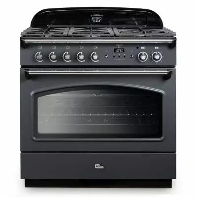 Cuisini�re mixte 90cm Falcon Classic FX Ardoise Chrom� CLAS90FXDFSL/C-EU 1 four �lectrique / 5 foyers gaz