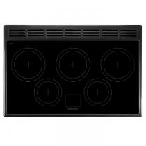 Cuisinière mixte 90cm Falcon Classic FX Noir Laiton CLAS90FXEIBL/B-EU 1 four électrique / 5 foyers induction