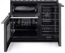 Cuisini&egrave;re mixte 90cm Falcon Nexus Ardoise Chrom&eacute; NEX90DFPSLT/CM-E1 3 fours &eacute;lectriques / 5 foyers gaz