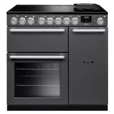 Cuisini�re mixte 90cm Falcon Nexus Ardoise Chrom� NEX90EIPSLT/CM-E1 3 fours �lectriques / 5 foyers induction