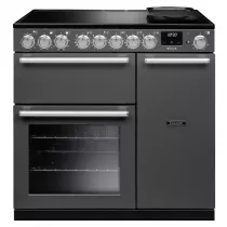 Cuisini&egrave;re mixte 90cm Falcon Nexus Ardoise Chrom&eacute; NEX90EIPSLT/CM-E1 3 fours &eacute;lectriques / 5 foyers induction