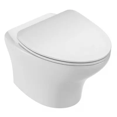 Cuvette suspendue sans bride compacte Nouvelle Vague Blanc- JACOB DELAFON R�f. EDK102-00