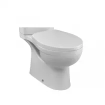 Cuvette WC &agrave; poser Patio sans bride sortie horizontale Blanc (r&eacute;servoir et abattant en option) - JACOB DELAFON R&eacute;f. UJV101-00