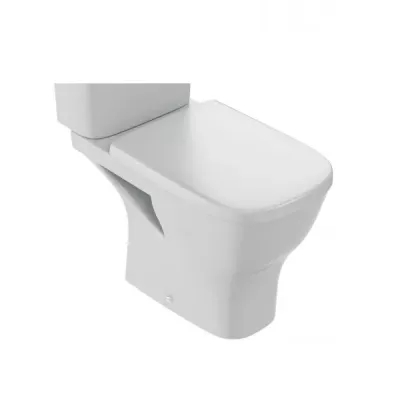 Cuvette WC � poser Struktura sans bride sortie horizontale Blanc (r�servoir et abattant en option) - JACOB DELAFON R�f. UJX101-0