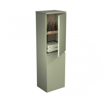 Demi-colonne Egoïste 35cm 2 portes Laque au choix - DECOTEC Réf. 1812371
